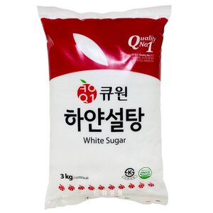 큐원) 백설탕 3kg