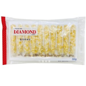 다이아몬드) 냉동 왕새우튀김300g(1팩/10마리)